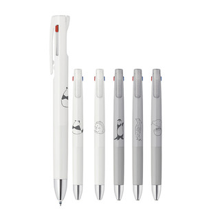 【CHL】ZEBRA bLen 動物系列限定 0.5mm 3色筆造型圓珠筆 乳膠墨水原子筆 低重心 無振動 無噪音