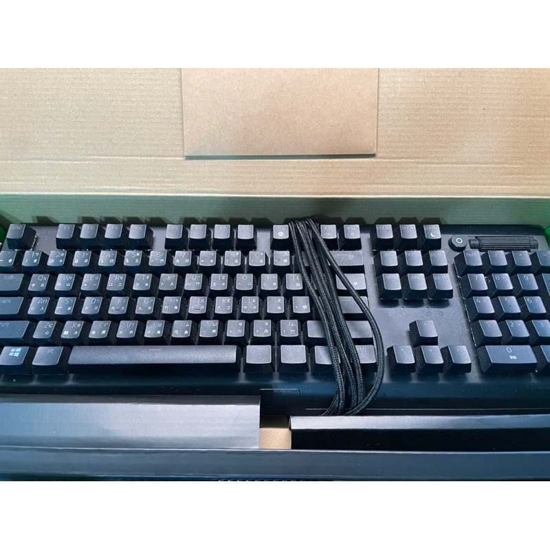 RAZER BLACKWIDOW 雷蛇 黑寡婦蜘蛛 V3 機械式RGB鍵盤（綠軸）
