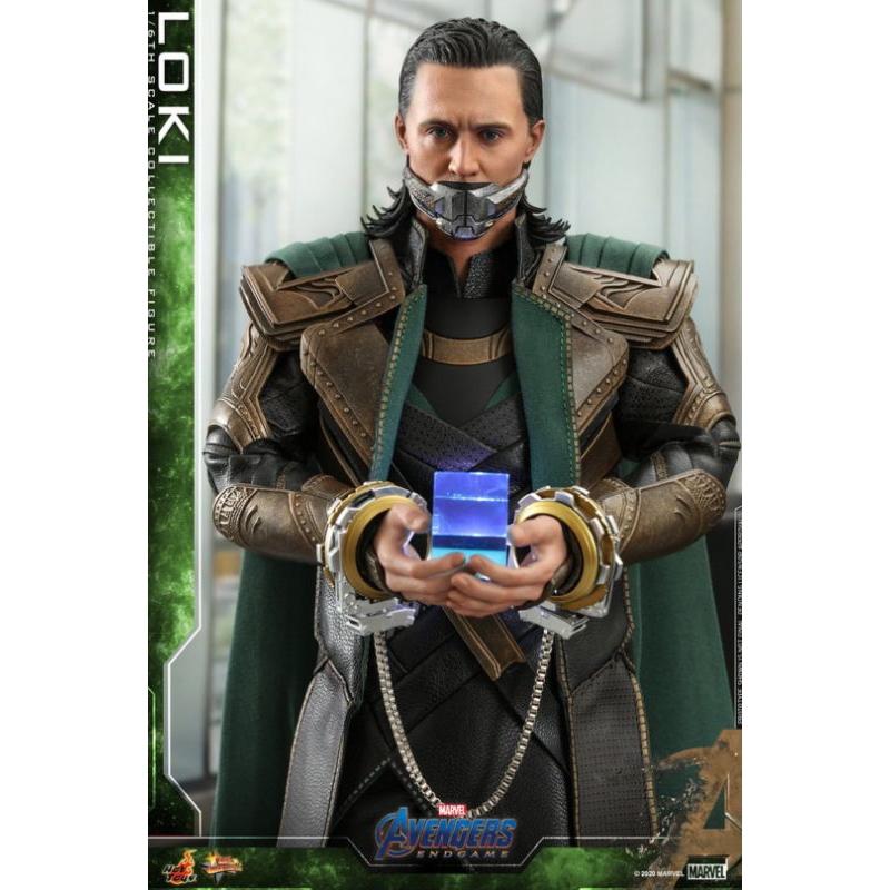 全新未開面交優惠，Hot Toys - MMS579 -《復仇者聯盟：終局之戰》洛基（Loki）