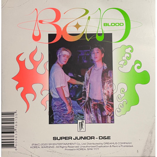 代售 Super Junior D&E BAD BLOOD 專輯 空專 小卡
