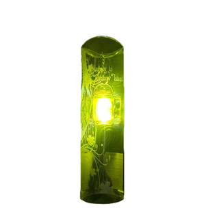 老闆不在亂亂賣-充電式LED寵物戶外安全吊飾(黃色)