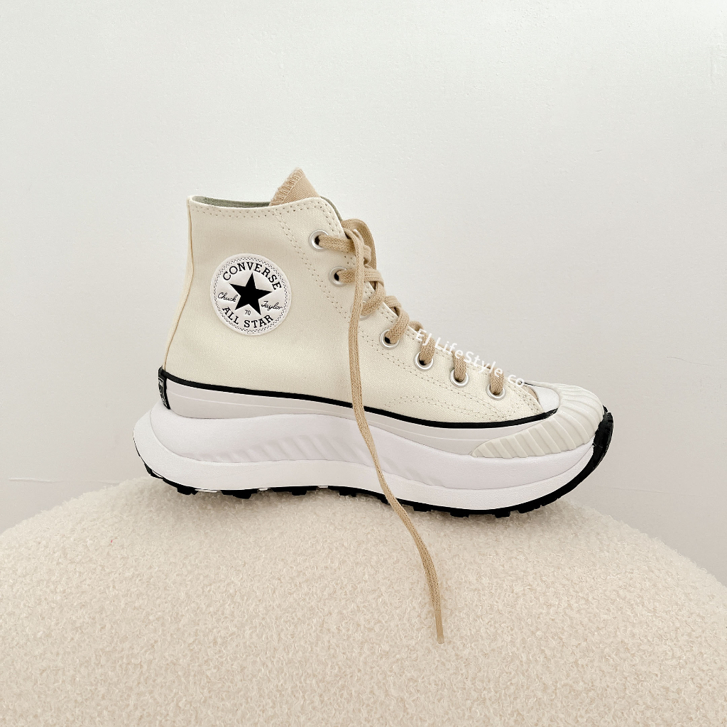 -EJ- CONVERSE 1970 AT-CX 奶油白 米白 奶茶色 黑 高筒 A04970C