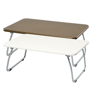 免運費 MIT 和室鋼桌 白、咖 (90x60公分) (折疊桌/和室桌/餐桌/書桌/方桌)