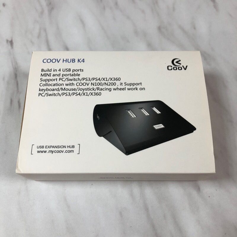 全新） COOV 酷威switch PS4 4埠分線器COOV HUB K4 | 蝦皮購物