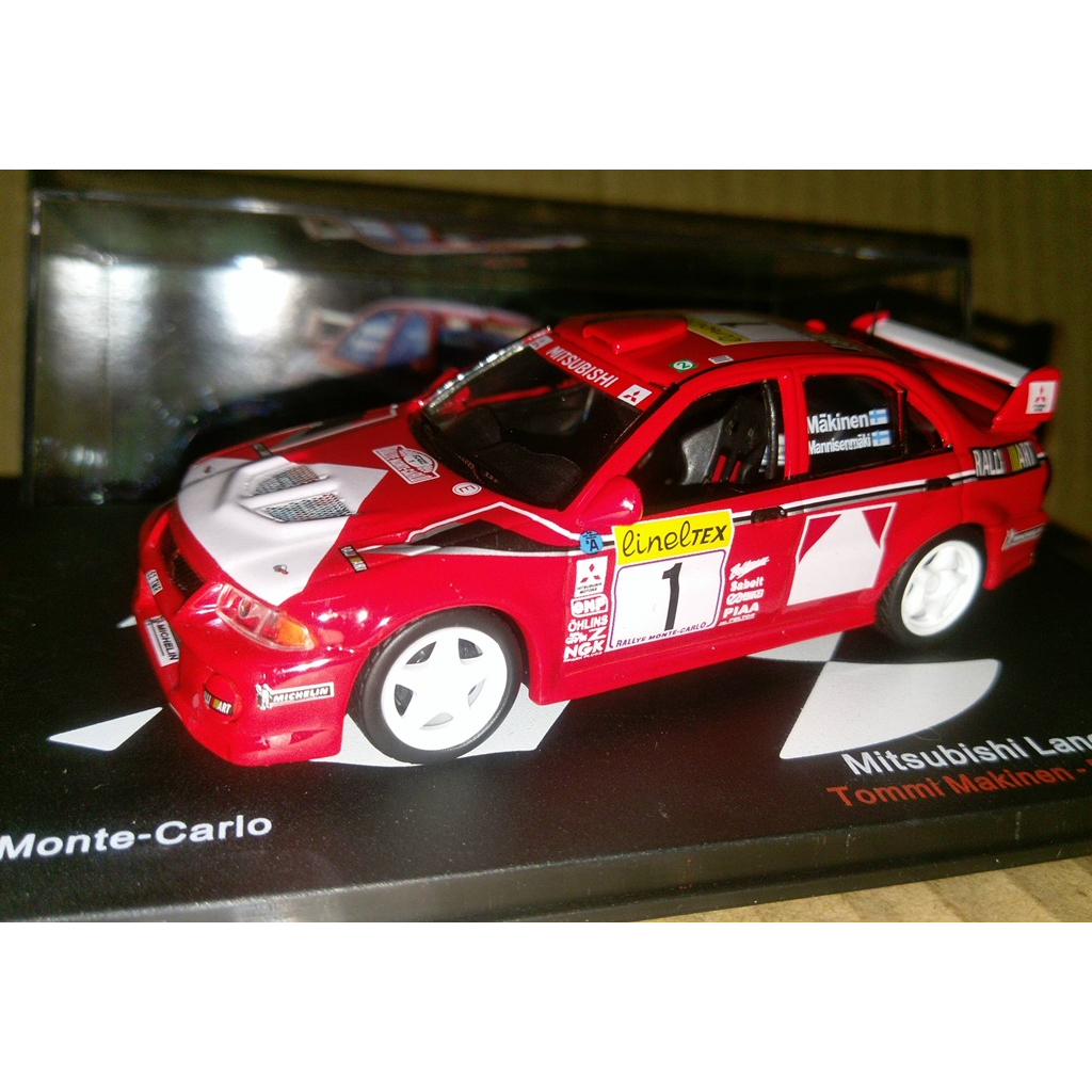 Mitsubishi Lancer Evolution VI WRC 1/43 金屬模型車