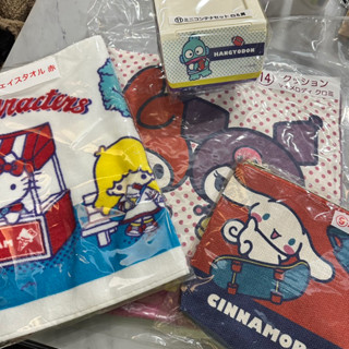《現貨》三麗鷗 群星大賞 一番賞 hello kitty 大耳狗 人魚漢頓 庫洛米 抱枕 毛巾 收納盒 包包 化妝包