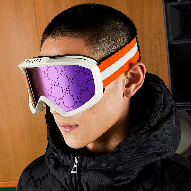 GUCCI GG1210S 古馳滑雪眼鏡｜防紫外線登山雪地防霧鏡 男生女生品牌滑雪眼鏡框【幸子眼鏡】