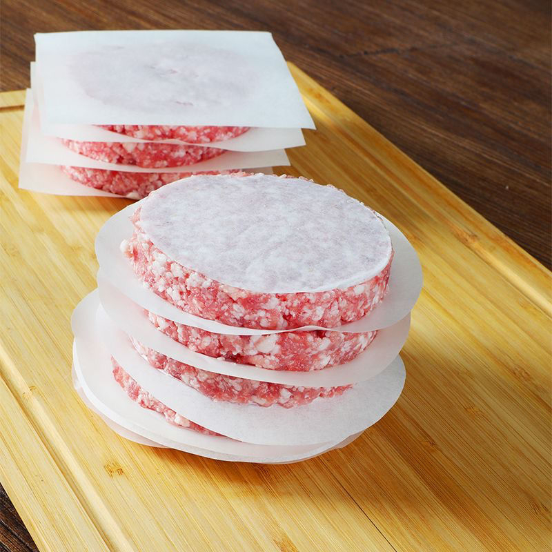 防粘 牛肉餅 漢堡包 隔油紙 食物專用牛肉餅矽油紙墊紙冷凍隔離紙包裝紙