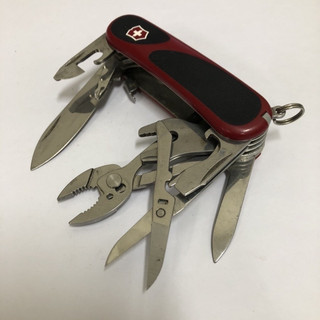 ［沐沐屋］Victorinox 維氏 EvoGrip S557 紅黑防滑85mm 21用瑞士刀