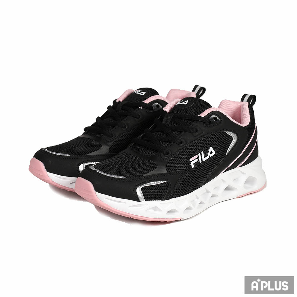 FILA 女 慢跑鞋 FILA RAFALE 輕量休閒慢跑運動鞋 黑 -5J311X011