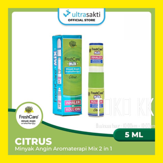 FRESHCARE minyak angin roll on minyak KBT101 Citrus Inhaler