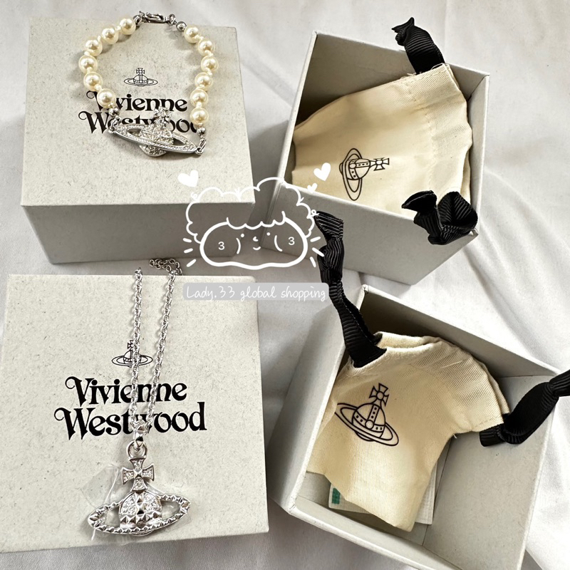 No.33｜Vivienne Westwood 土星西太后 珍珠項鍊/手鍊Choker鎖骨鏈 飾品 正品代購