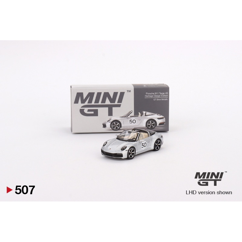 &lt;阿爾法&gt;MINI GT No.507 Porsche 911 Targa 4S Heritage Edition