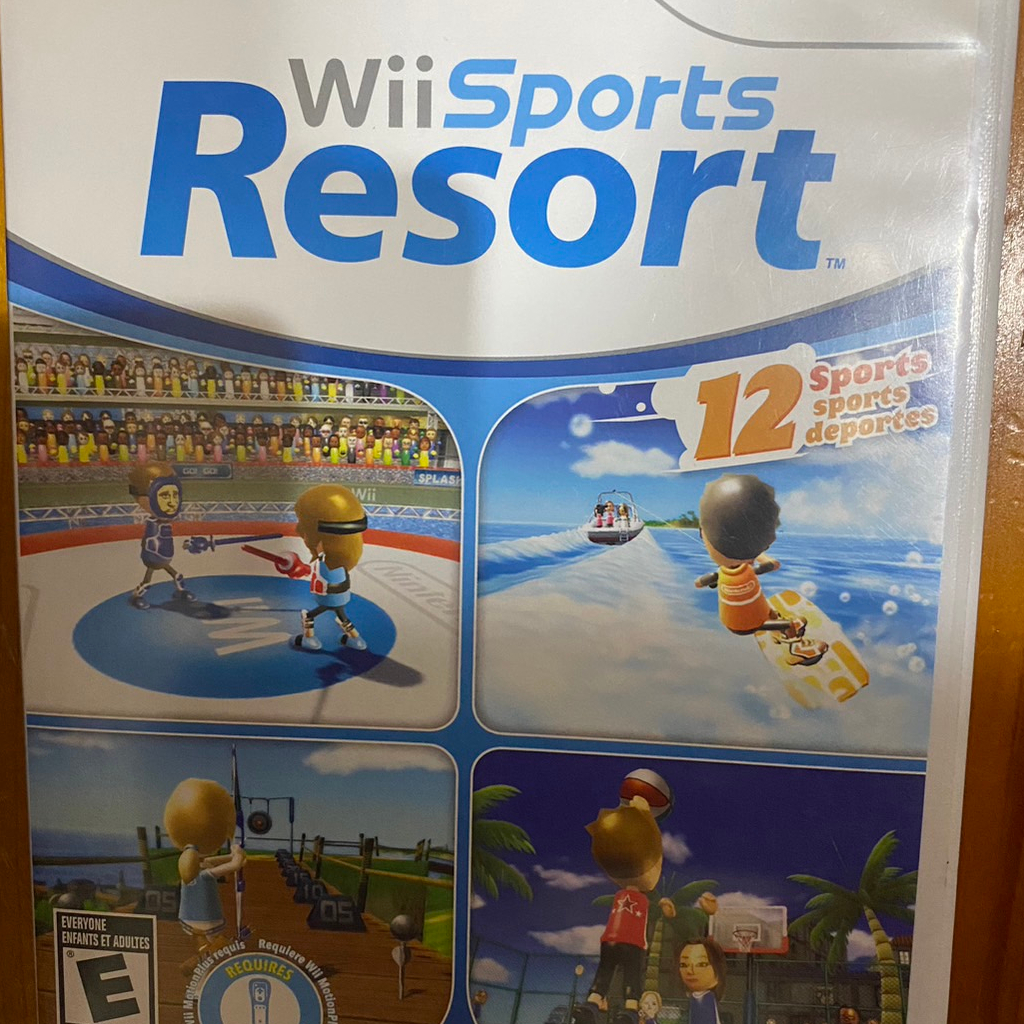 Wii Sports Resort  World Edition 運動 度假 世界版 只有歐美主機可以玩 日版無法讀取