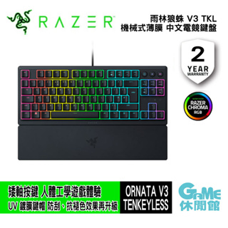 Razer 雷蛇 ORNATA V3 TENKEYLESS 雨林狼蛛 V3 TKL 短軸 中文電競鍵盤