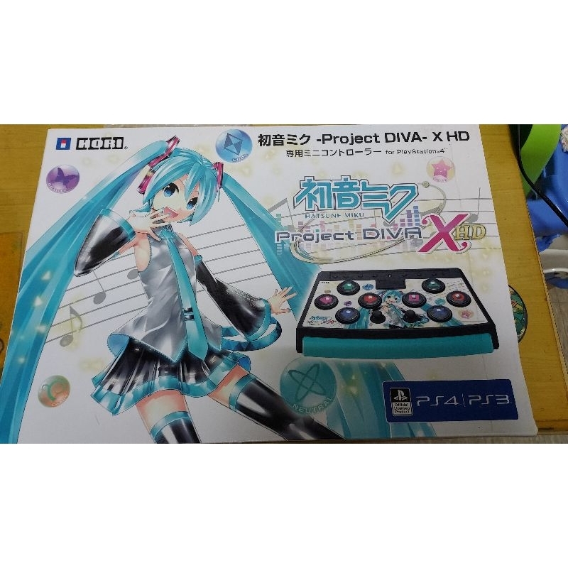 HORI 初音未來 -Project DIVA- X HD PS4專用小型控制器