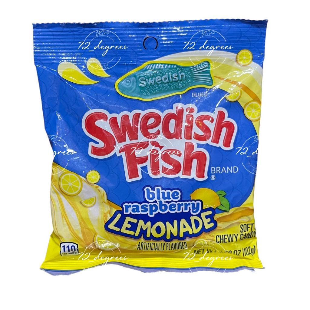 ✈️72_degrees 加拿大 Swedish fish blue raspberry lemonade 瑞典小魚軟糖