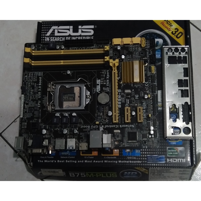 華碩 ASUS B85M-G (1150腳位/USB3.0/HDMI) 主機板