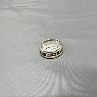 Tiffany 羅馬字 純銀 925 戒指
