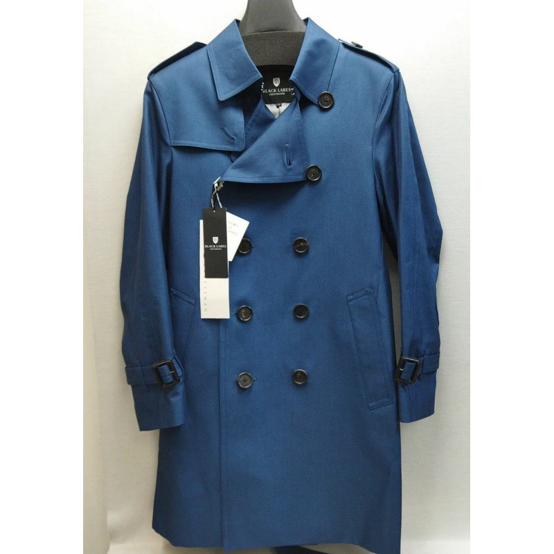 售價已降 black label Crestbridge 全新 深藍 風衣外套 含標籤 日本 burberry 轉型品牌