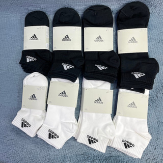 【Adidas 愛迪達】Light Ankle 3P Socks 中性 薄底 腳踝襪 LOGO襪 運動休閒襪 襪子