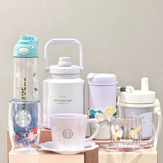 𝐀𝐇 𝐒𝐭𝐮𝐝𝐢𝐨現貨+預購🌷🫧仙霧紫Starbucks星巴克 夏日繁花 不鏽鋼保溫瓶 不鏽鋼隨行杯 吸管杯 大容量