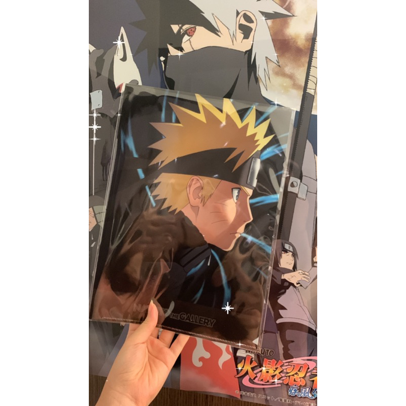 ［全新］火影忍者20週年紀念快閃店 ❤️資料夾2入一組❤️Naruto 新光三越南西店