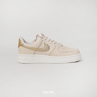 NIKE AIR FORCE 1 Gold Swoosh 奶茶金勾 低筒休閒鞋【DQ7569-102】女鞋