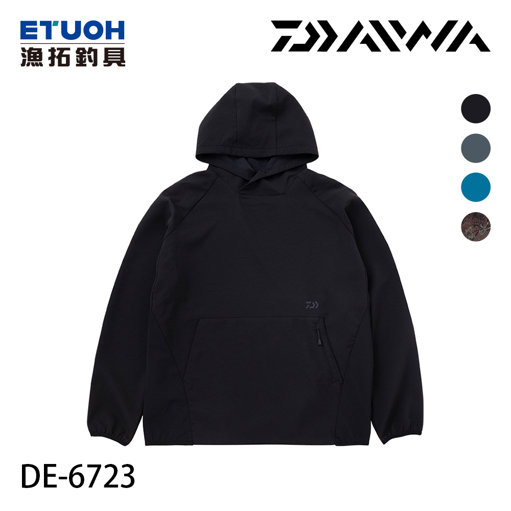 DAIWA DE-6723 黑 [漁拓釣具] [帽T]