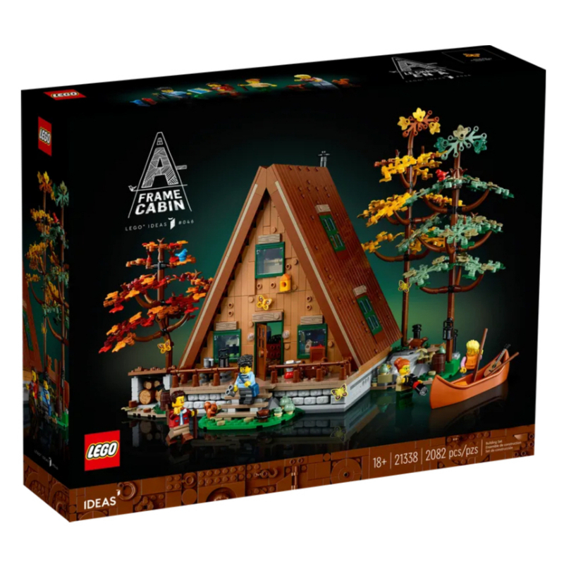 BRICK PAPA / LEGO 21338 A-Frame Cabin