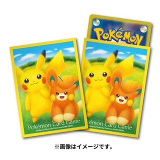 [ALG 卡牌專門] 寶可夢 PTCG 寶可夢中心 皮卡丘 巴布土撥 卡套 64張入