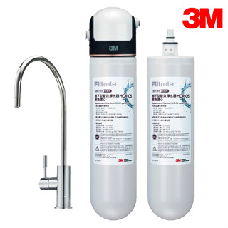 【3M】HCR05櫥下雙效淨水器＋贈HCR05濾芯 生飲軟水二合一 HCR-05【零利率＋到府安裝】