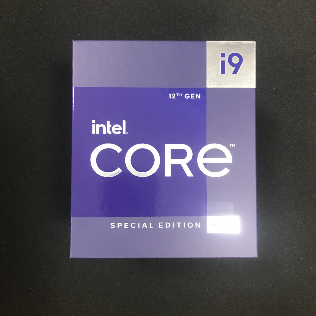 Intel i9-12900KS 捷元代理 晶圓造型盒裝 CPU 全新未拆 12代 LGA1700