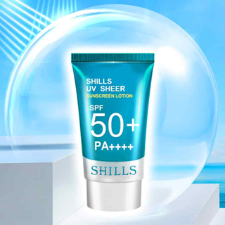 【SHILLS 舒兒絲】很耐曬水感超清爽美容液防曬凝乳SPF50+PA++++(臉部身體皆適用/日本原裝進口)