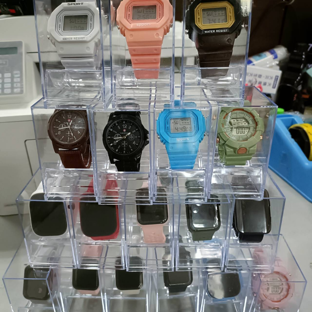 娃娃機 手錶批發一組 30盒 (透明盒裝 ) NTD$ 2228/組
