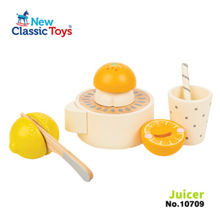 荷蘭 New Classic Toys 小主廚鮮果榨汁機玩具-10709 家家酒 木製玩具 切切樂 擬真玩具 認知學習