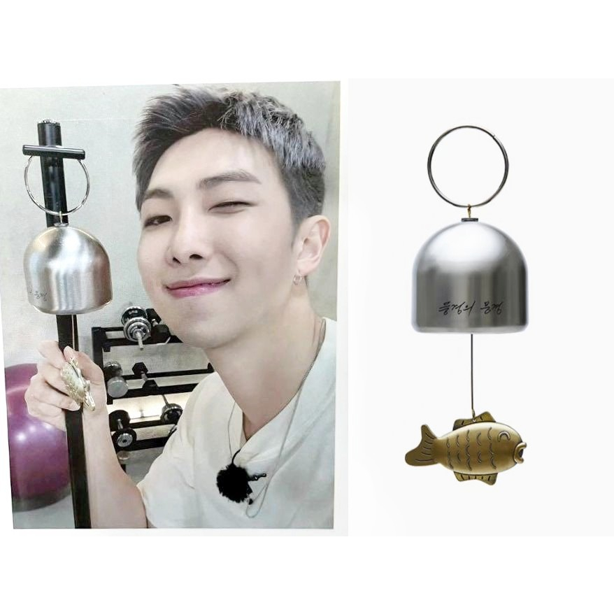 BTS RM ナムジュン たい焼き風鈴 目だた BTS RM ナムジュン たい焼き風鈴 目だた
