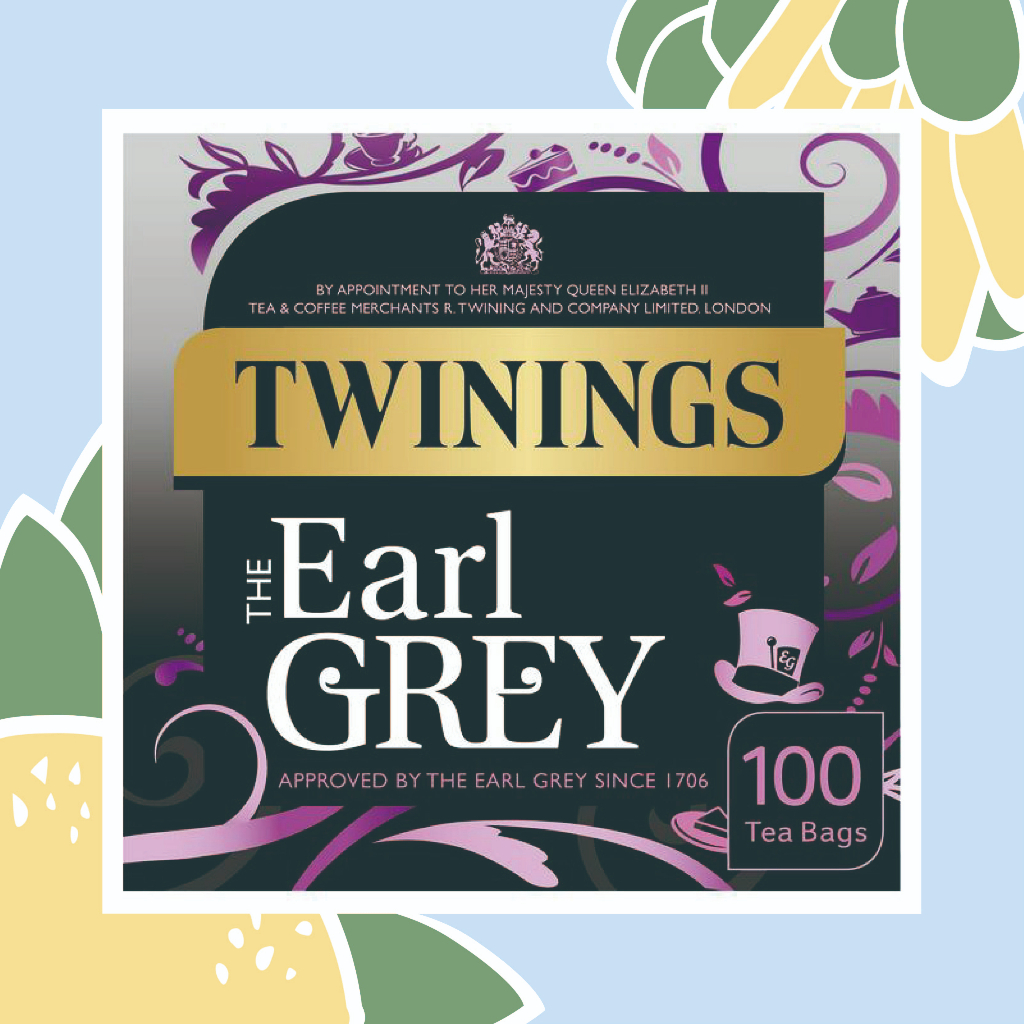 【Twinings 唐寧茶】伯爵茶 Earl Grey (2.5g x 100裸包/盒)