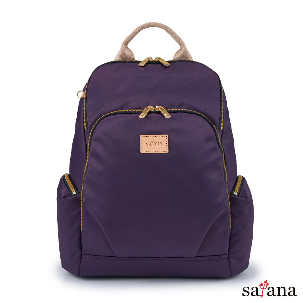 【satana】929 Ladies 療癒記號後背包-紫水晶(SSGP0340)｜包包 雙肩包 減壓背包 大容量背包