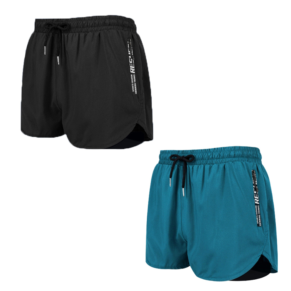【COMET】雙層寬鬆兩用沙灘游泳褲(6208)
