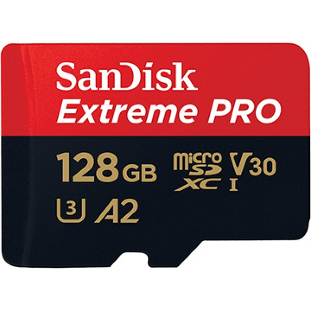 新款 A2 SanDisk Extreme PRO microSDXC 空拍機 V30 128GB 記憶卡 公司貨