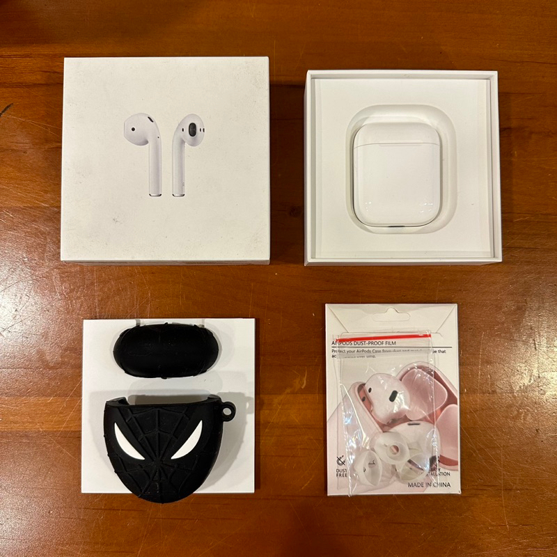 Apple AirPods 2代有線充電版｜蜘蛛人套裝｜