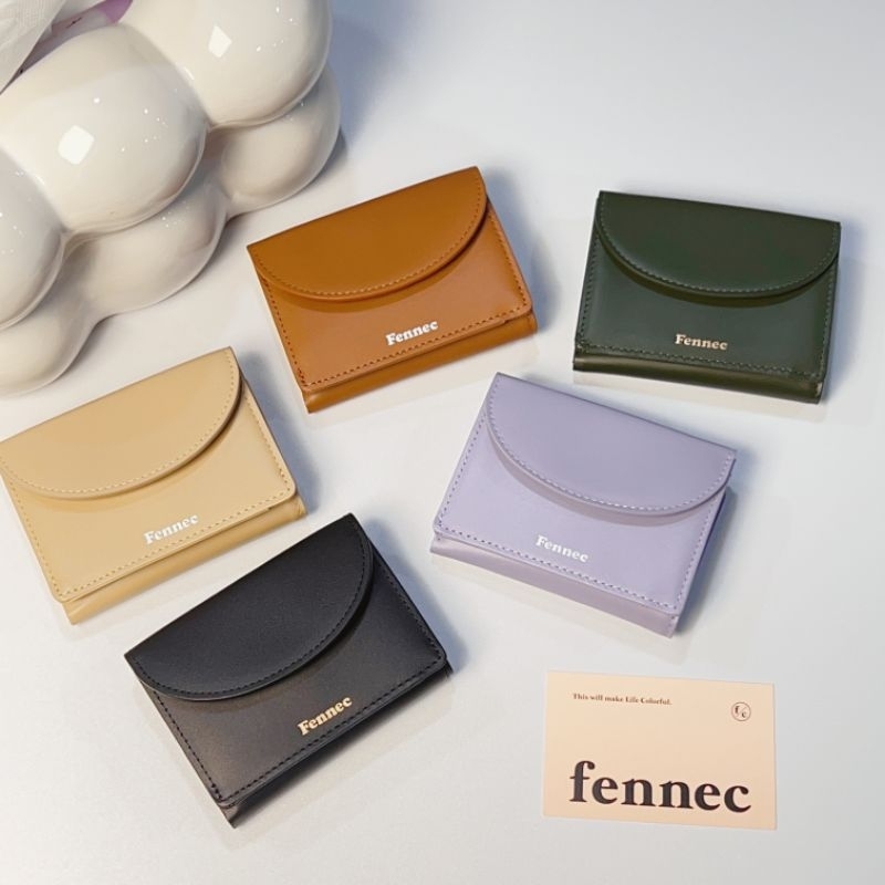 🌈Alpaca韓國文創 | FENNEC halfmoon mini wallet *開發票* 皮包 皮夾 零錢包 卡夾