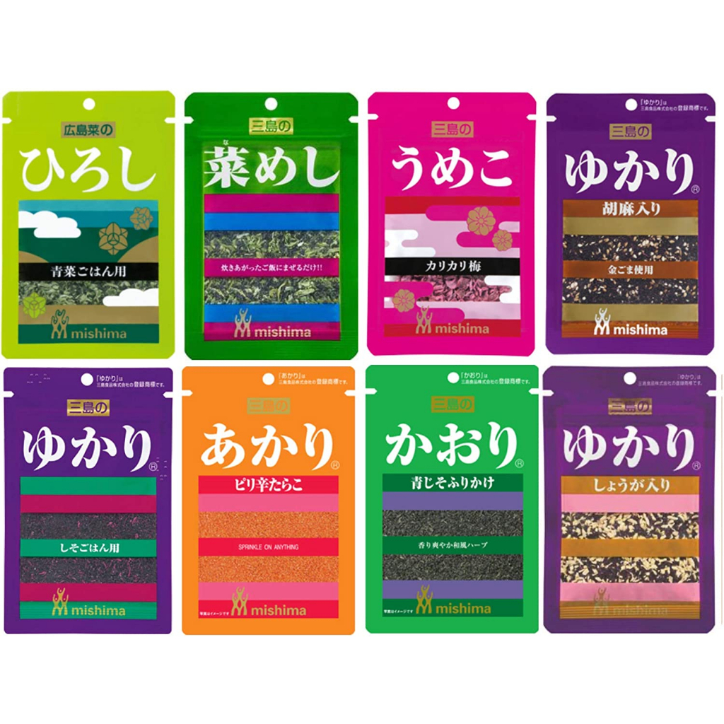 現貨🔥 Mishima 🇯🇵日本三島食品 ふりかけ＆ゆかり 拌飯料 飯糰料 香鬆 調味粉 料理調味粉系列