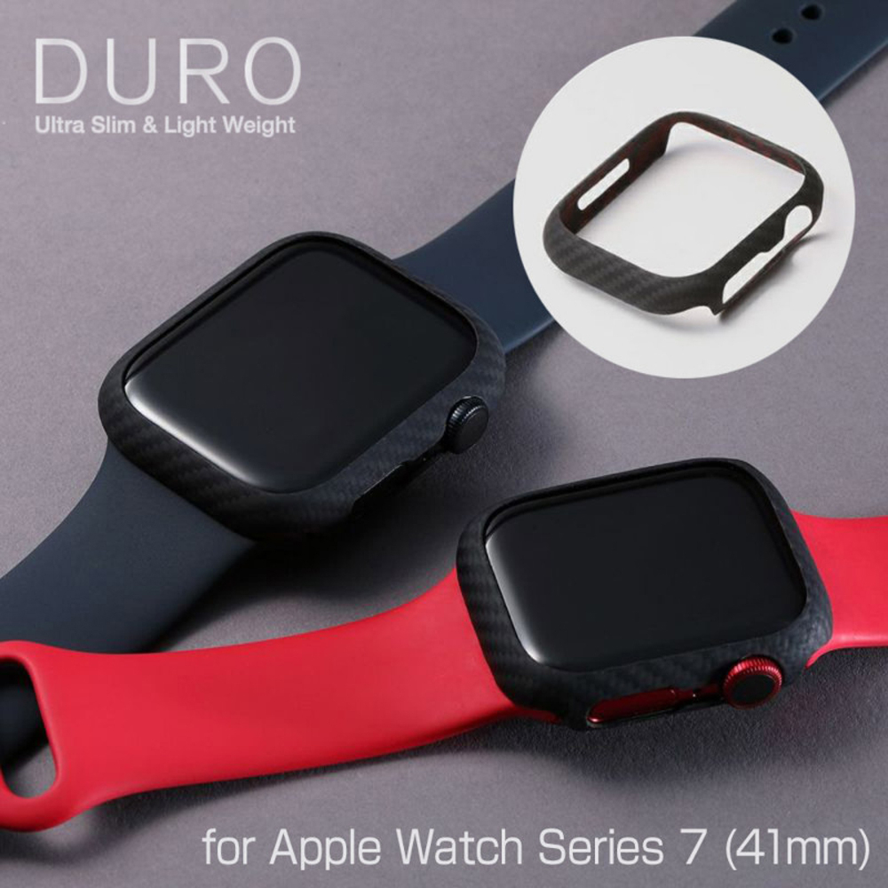 日本Deff  Apple Watch Series 8 / 7 杜邦™Kevlar® 克維拉” 主體的超輕薄錶殼 現貨
