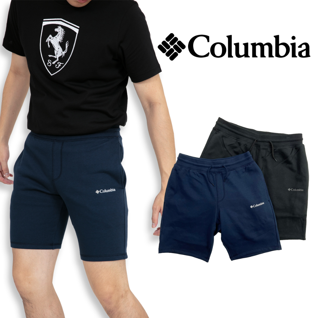 Columbia  棉短褲 修身 抽繩短褲 薄刷毛 大尺碼 現貨 哥倫比亞 休閒 短褲 #9256