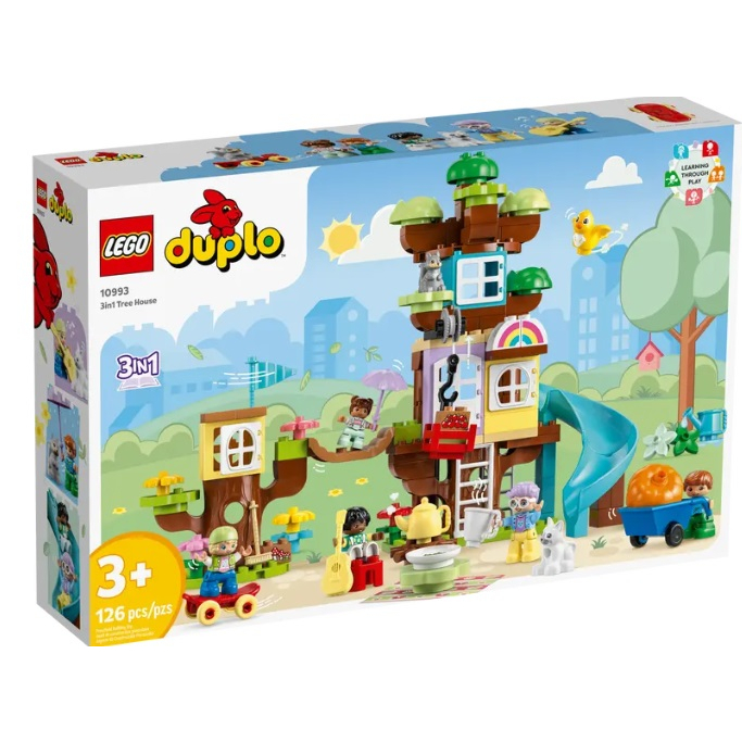 ●雅比玩具● 樂高 LEGO 10993 三合一樹屋 得寶系列