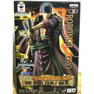 FGS> 正版 金證 日版 航海王 海賊王 One piece DXF 劇場版Z 索隆 ZORO 三刀流 紅衣 公仔