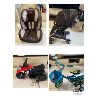 joe安全座椅、Graco推車、電動摩托車、腳踏車