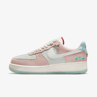 Nike Wmns Air Force 1 07 LX 經典 AF1 麂皮 粉綠